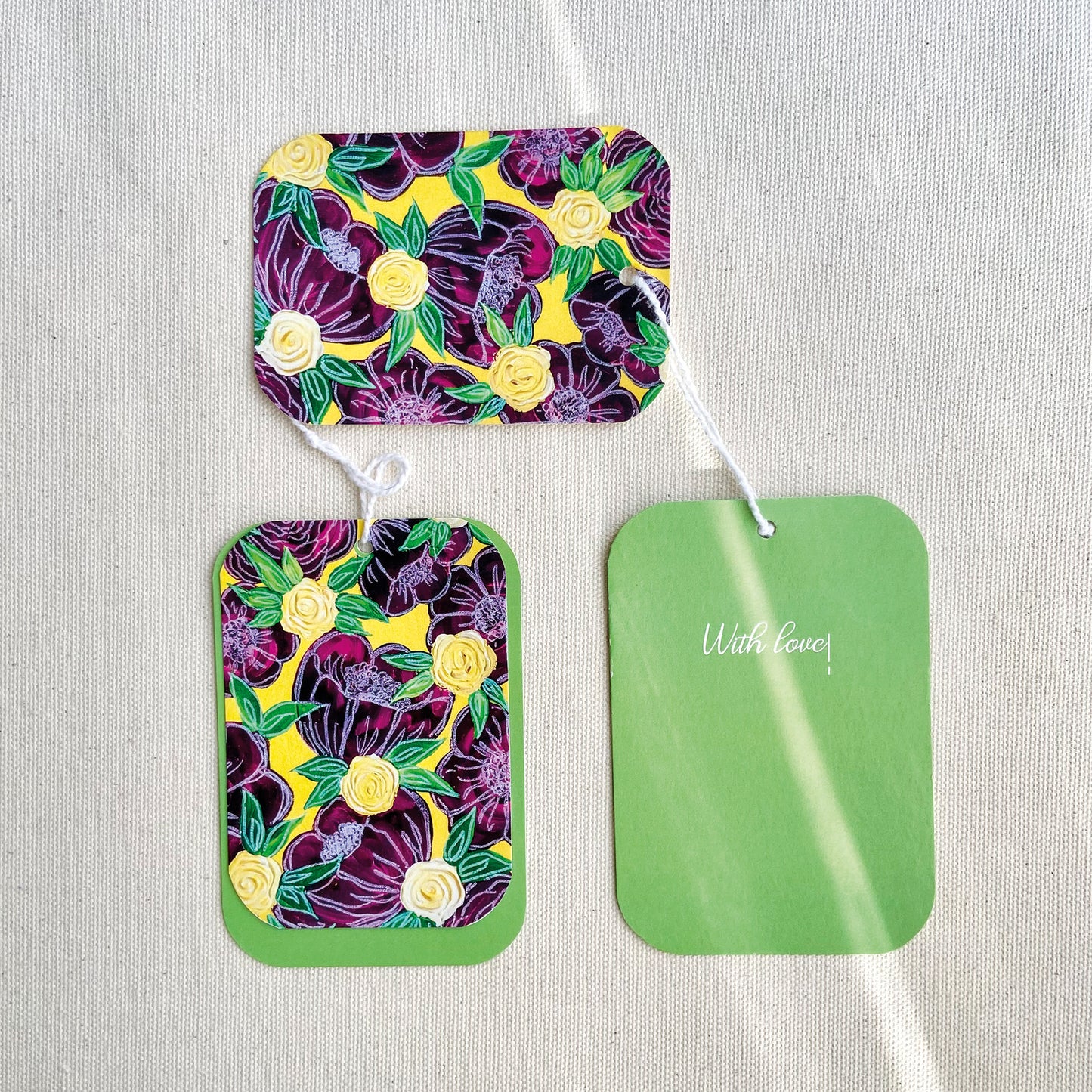 Plum Petals | Gift Tag