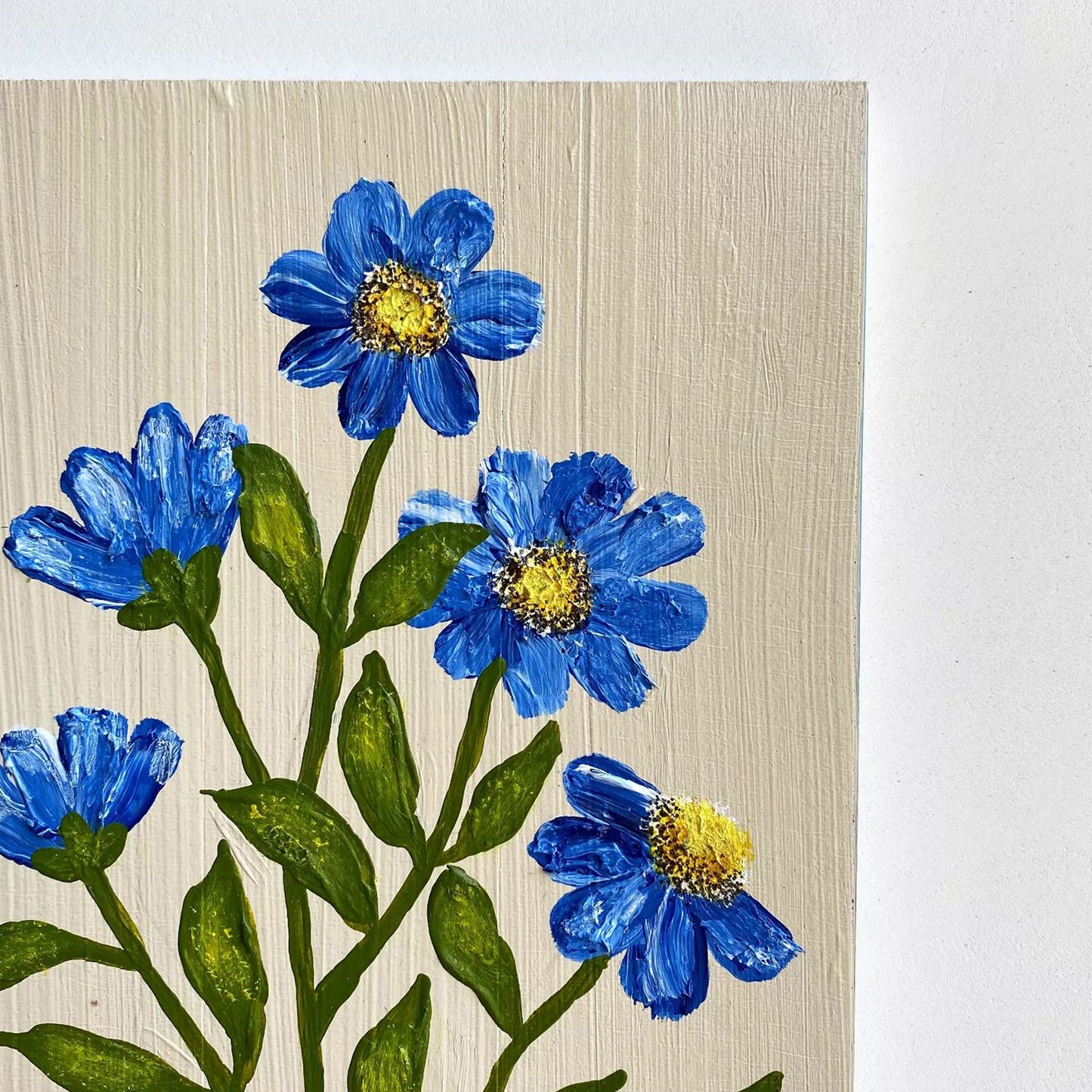 Delicate Blues | Hand-painted Notebook