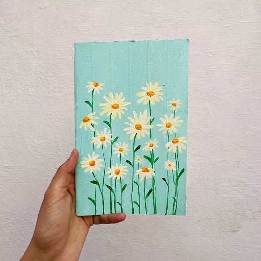 Snow Buds | Hand-painted Notebook