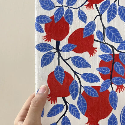 Pomegranates | Hand-painted Notebook