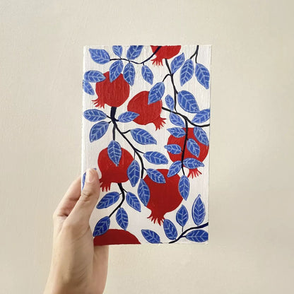 Pomegranates | Hand-painted Notebook