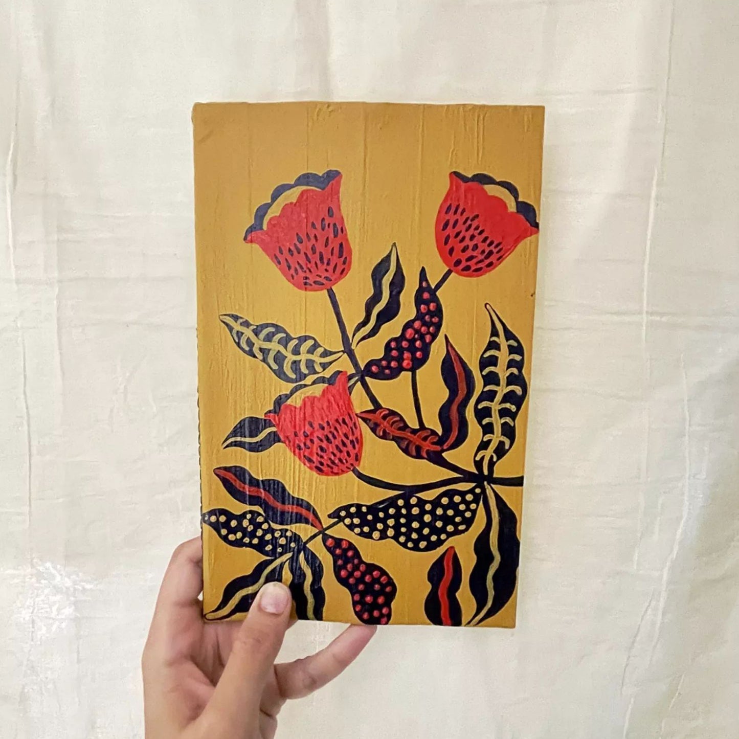 Bellflowers | Hand-painted Notebook