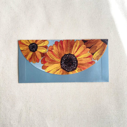 Sunlit Sunflowers | Envelope