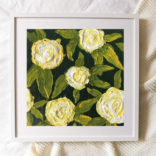 Whimsy White | Painting Painting feb & flowers 
