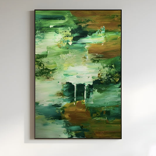 Green Abstract | Painting