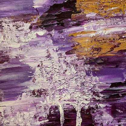 Purple Abstract | Painting