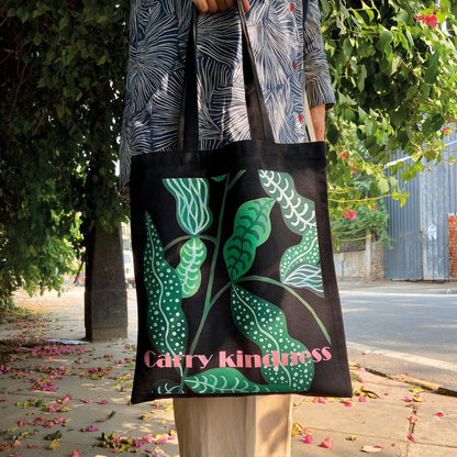 Carry Kindness | Tote Bag Tote Bags feb & flowers 