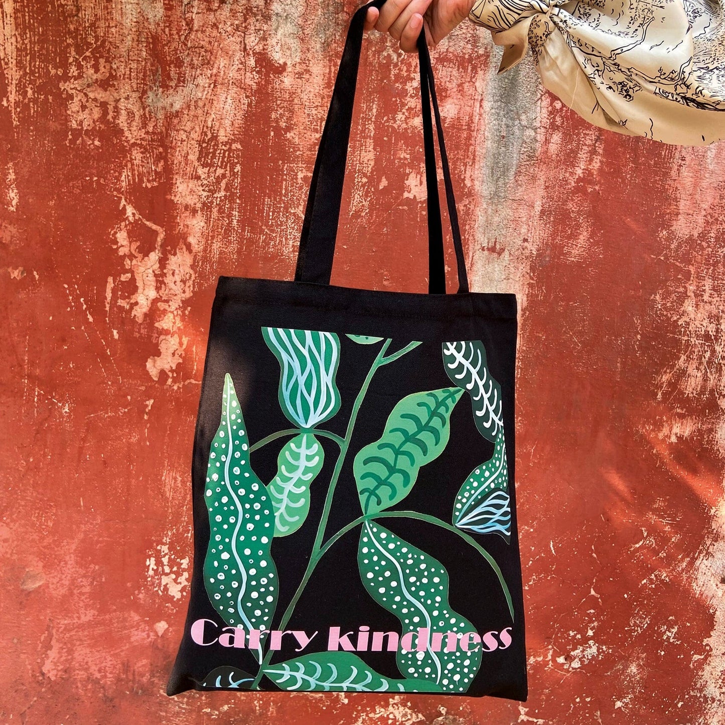 Carry Kindness | Tote Bag Tote Bags feb & flowers 