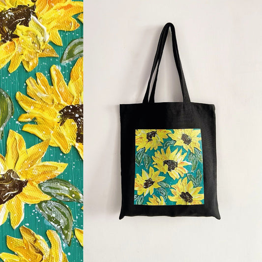 Sunflowers | Tote Bag Tote Bags feb & flowers 